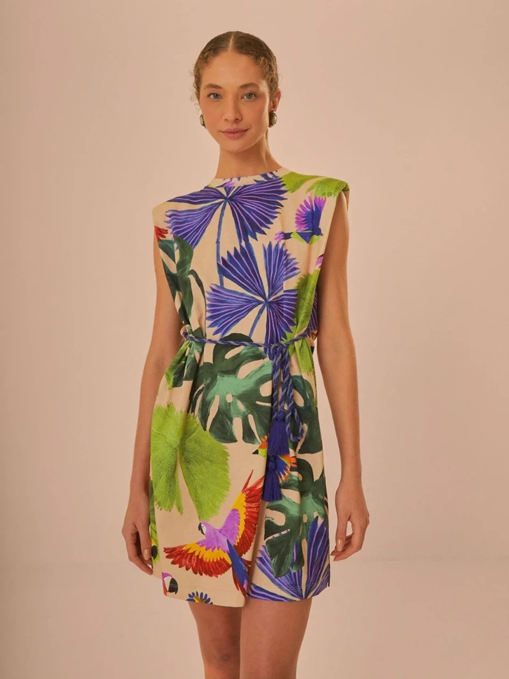 Farm Rio: Macaw Jungle T-Shirt
Mini Dress